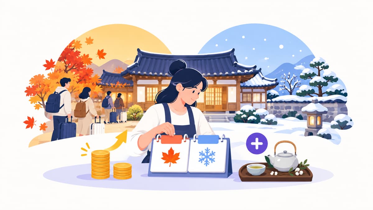 한옥스테이 성수기·비수기 요금 전략