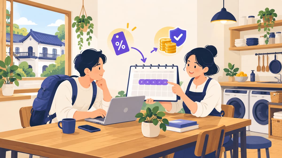 게스트하우스 장기투숙·연박 프로모션 설계법